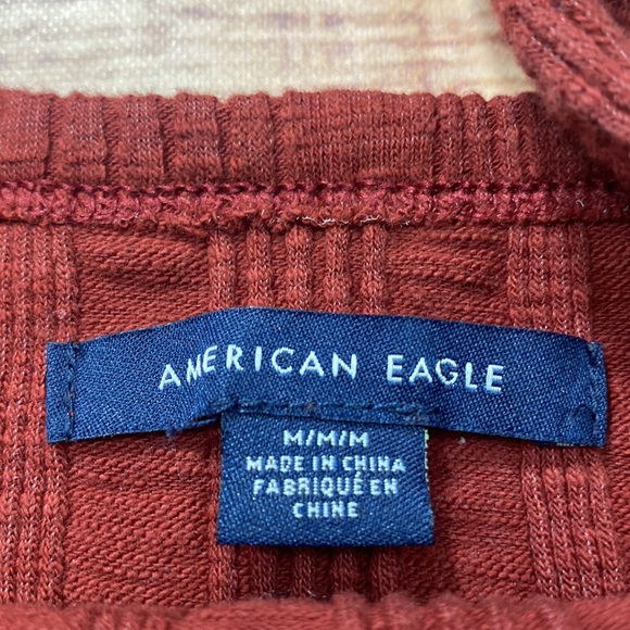 RELISTED American Eagle Crop Top Rust Orange - Picture 4 of 6